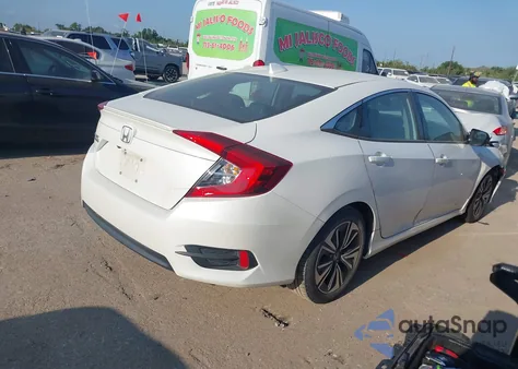 2016 Honda Civic Ex-L from USA, damaged, VIN 19XFC1F73GE027108